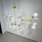 Люстра на штанге Light of MATISSE M L120 White от ImperiumLoft