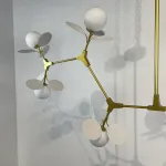 Люстра на штанге Light of MATISSE M L120 White от ImperiumLoft