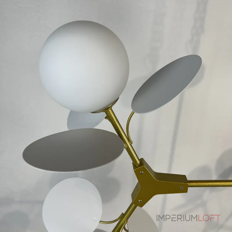 Люстра на штанге Light of MATISSE M L120 White от ImperiumLoft