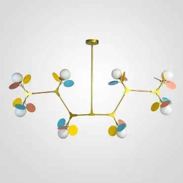 Люстра на штанге Light of MATISSE M L120 Multicolored