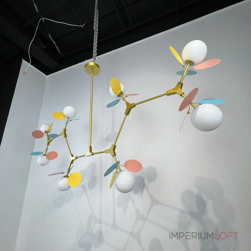Люстра на штанге Light of MATISSE M L120 Multicolored от ImperiumLoft