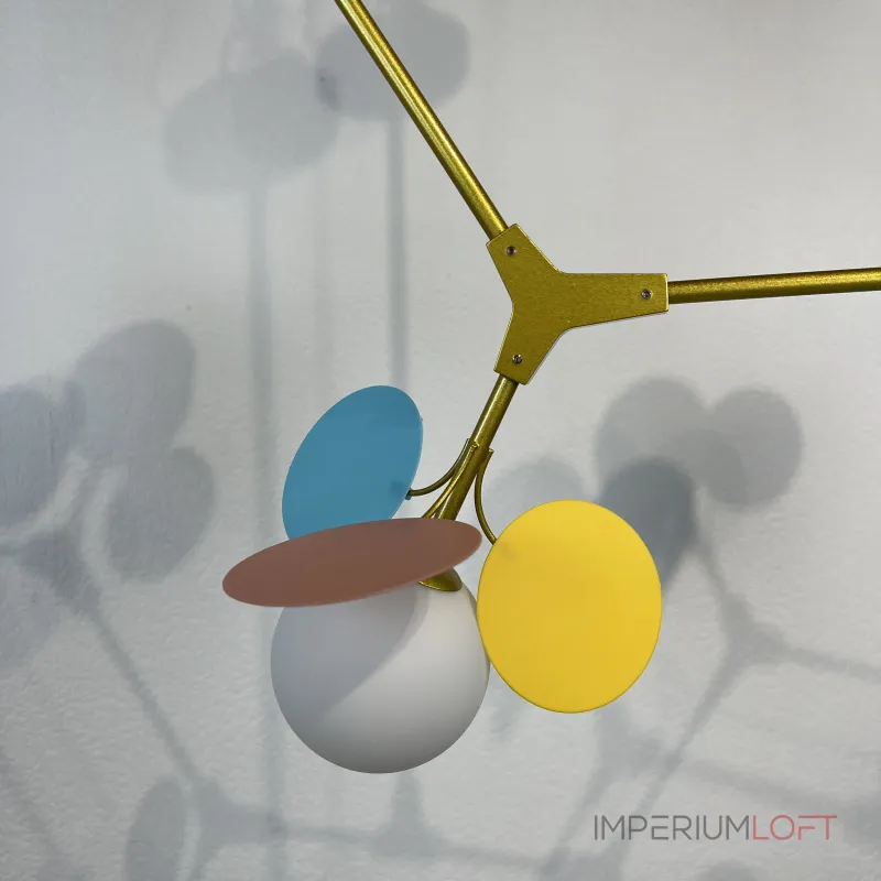 Люстра на штанге Light of MATISSE M L120 Multicolored от ImperiumLoft