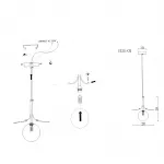 Подвесной светильник Light of MATISSE ONE Multicolored 1 от ImperiumLoft