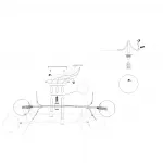 Потолочная люстра Light of MATISSE B D80 Black Multicolor