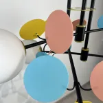 Потолочная люстра Light of MATISSE B D80 Black Multicolor