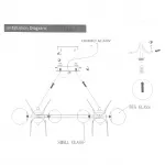 Подвесная люстра Light of MATISSE R SELF D70