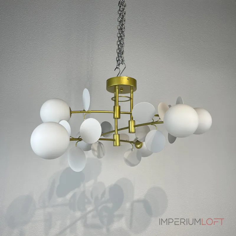 Потолочная люстра Light of MATISSE B D80 Gold White Потолочная люстра Light of MATISSE B D80 Gold White