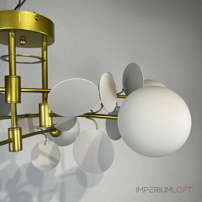 Потолочная люстра Light of MATISSE B D80 Gold White Потолочная люстра Light of MATISSE B D80 Gold White