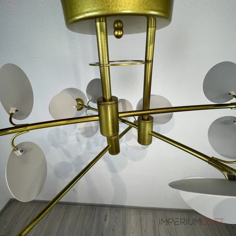 Потолочная люстра Light of MATISSE B D80 Gold White Потолочная люстра Light of MATISSE B D80 Gold White