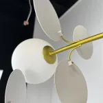 Потолочная люстра Light of MATISSE B D80 Gold White