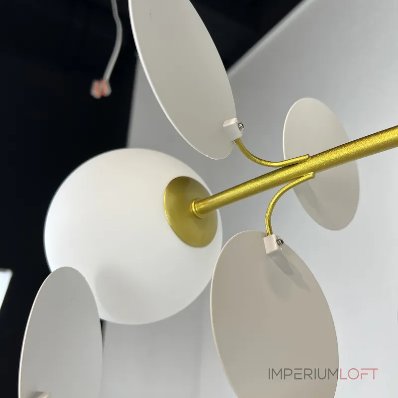 Потолочная люстра Light of MATISSE B D80 Gold White Потолочная люстра Light of MATISSE B D80 Gold White