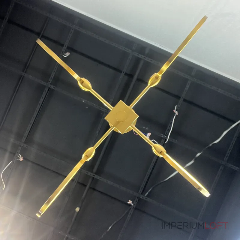 Люстра на штанге NEBULA B 4 лампы