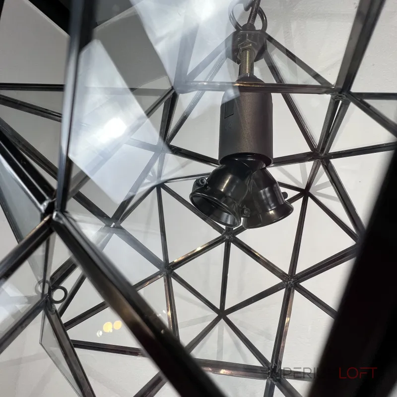 Люстра Black Star Clear Glass 35 см от ImperiumLoft