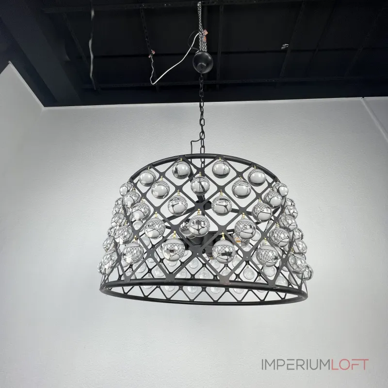 Подвесная люстра RH Spencer Hoop Chandelier 