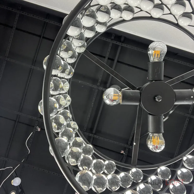 Подвесная люстра RH Spencer Hoop Chandelier 