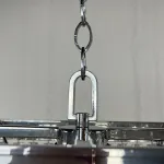 Подвесная люстра RH 1920S ODEON CLEAR GLASS FRINGE chrome