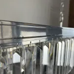 Подвесная люстра RH 1920S ODEON CLEAR GLASS FRINGE 120 chrome