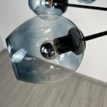 Люстра на штанге MARINE B 8 Black/Blue от ImperiumLoft