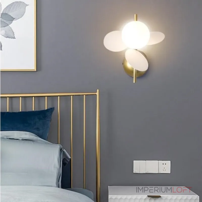 Настенный светильник Light of MATISSE WALL White от ImperiumLoft