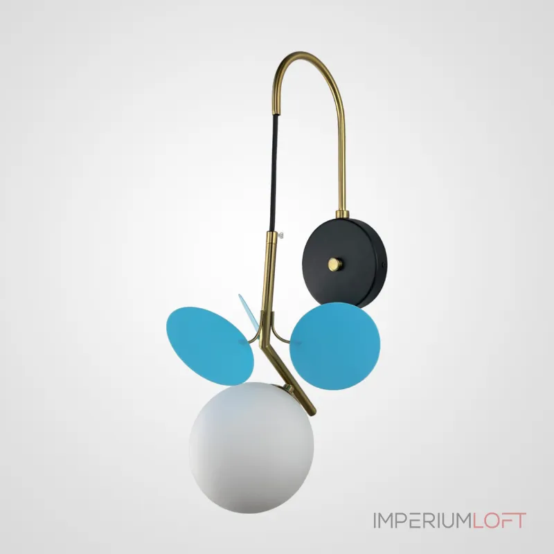 Настенный светильник Light of MATISSE BLUE W от ImperiumLoft Настенный светильник Light of MATISSE BLUE W от ImperiumLoft