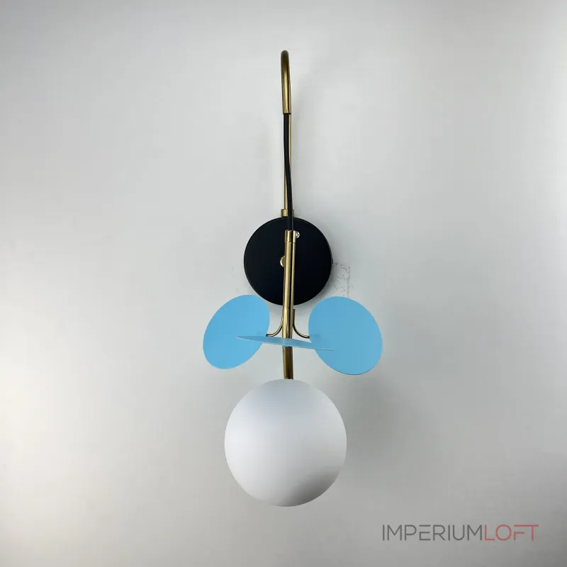 Настенный светильник Light of MATISSE BLUE W от ImperiumLoft Настенный светильник Light of MATISSE BLUE W от ImperiumLoft