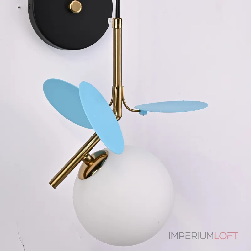 Настенный светильник Light of MATISSE BLUE W от ImperiumLoft Настенный светильник Light of MATISSE BLUE W от ImperiumLoft