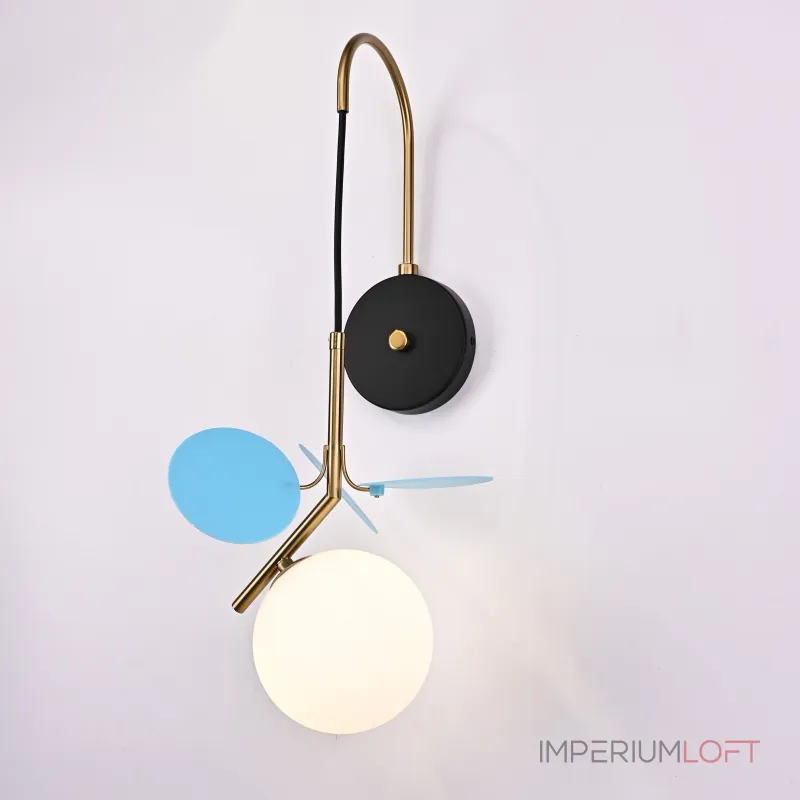 Настенный светильник Light of MATISSE BLUE W от ImperiumLoft Настенный светильник Light of MATISSE BLUE W от ImperiumLoft