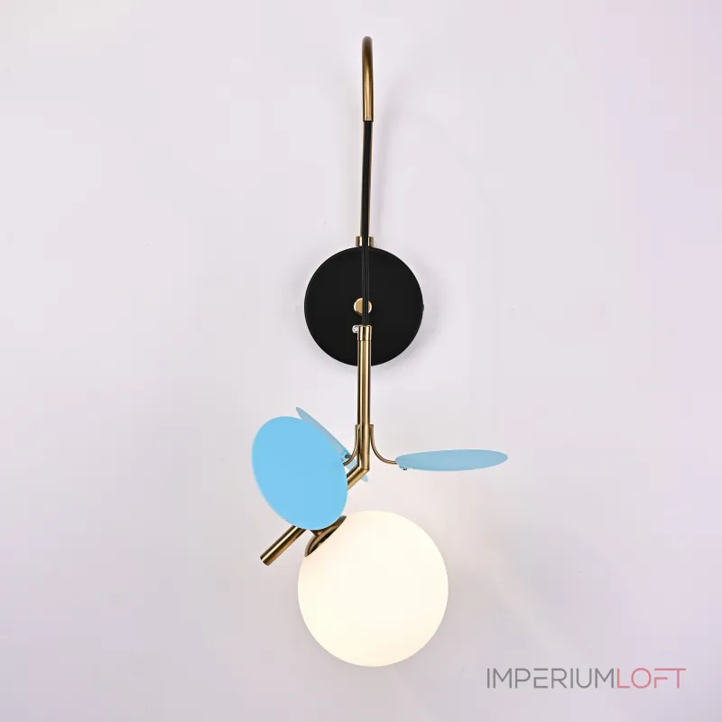 Настенный светильник Light of MATISSE BLUE W от ImperiumLoft Настенный светильник Light of MATISSE BLUE W от ImperiumLoft