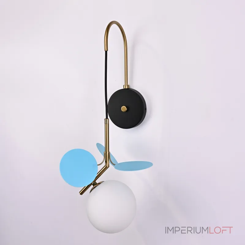 Настенный светильник Light of MATISSE BLUE W от ImperiumLoft Настенный светильник Light of MATISSE BLUE W от ImperiumLoft