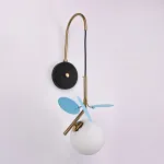 Настенный светильник Light of MATISSE BLUE W от ImperiumLoft