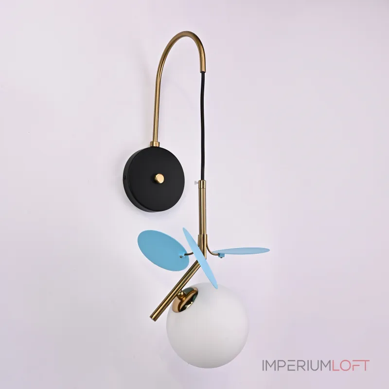 Настенный светильник Light of MATISSE BLUE W от ImperiumLoft Настенный светильник Light of MATISSE BLUE W от ImperiumLoft