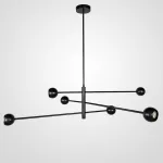 Люстра на штанге SALME L6 A Black