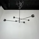 Люстра на штанге SALME L6 A Black