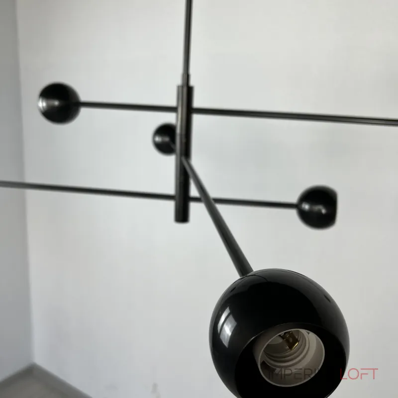 Люстра на штанге SALME L6 A Black