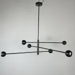Люстра на штанге SALME L6 A Black