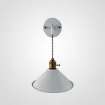 Бра с подвесным плафоном BRAID WALL White от ImperiumLoft