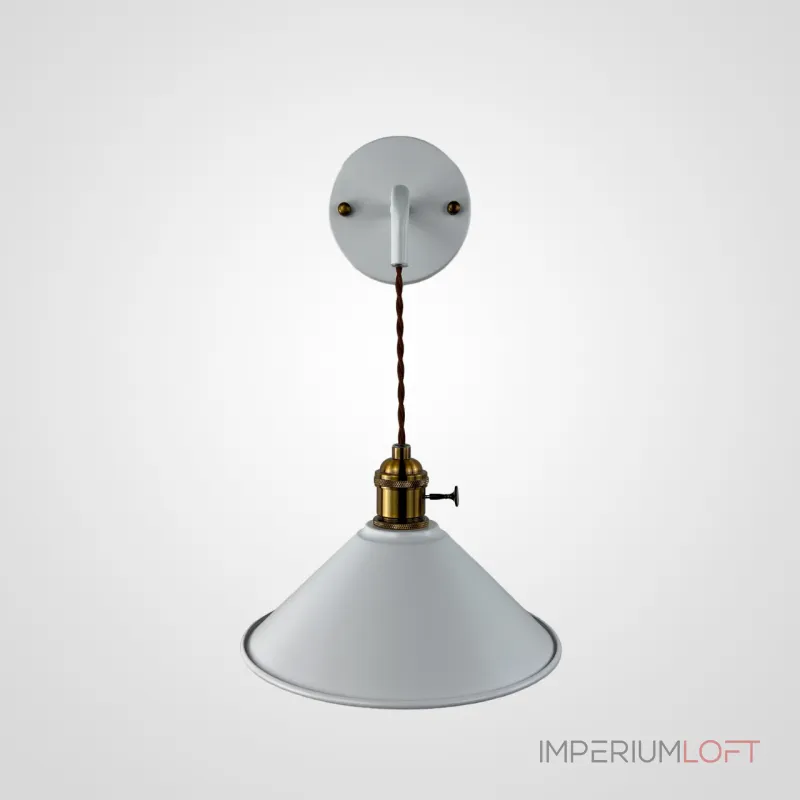 Бра с подвесным плафоном BRAID WALL White от ImperiumLoft Бра с подвесным плафоном BRAID WALL White от ImperiumLoft