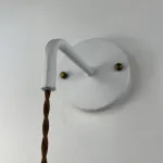 Бра с подвесным плафоном BRAID WALL White от ImperiumLoft