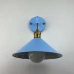 Бра с подвесным плафоном BRAID WALL Blue от ImperiumLoft