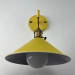 Бра с подвесным плафоном BRAID WALL Yellow от ImperiumLoft