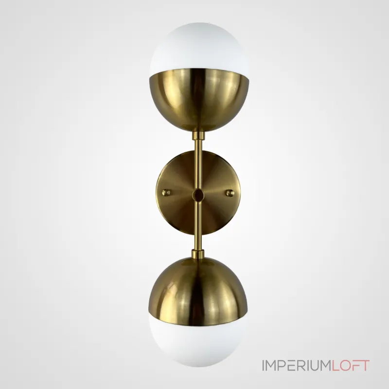 Бра Copper Light Bra Duos Brass от ImperiumLoft