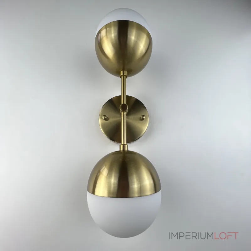 Бра Copper Light Bra Duos Brass от ImperiumLoft