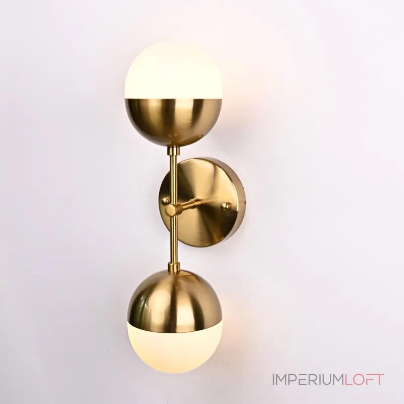 Бра Copper Light Bra Duos Brass от ImperiumLoft