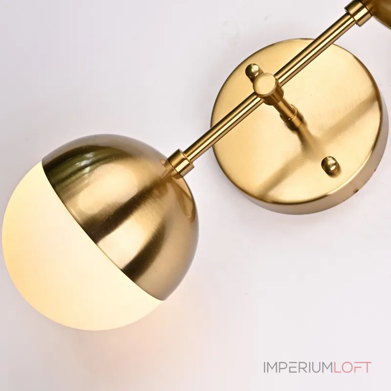Бра Copper Light Bra Duos Brass от ImperiumLoft