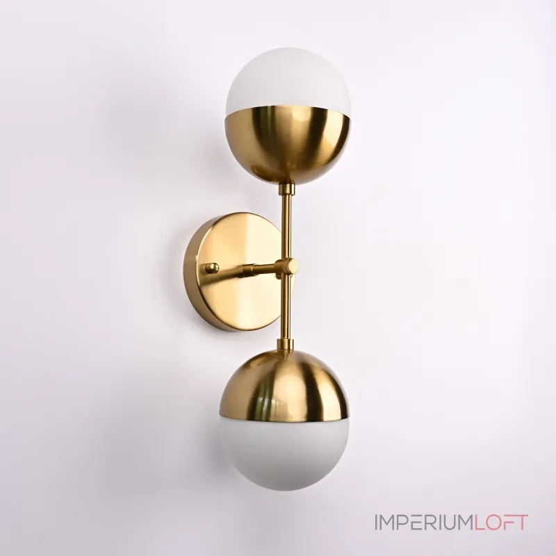 Бра Copper Light Bra Duos Brass от ImperiumLoft