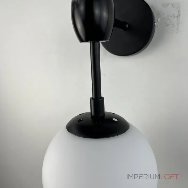 Бра Modo 2 Globes Black and white glass от ImperiumLoft Бра Modo 2 Globes Black and white glass от ImperiumLoft