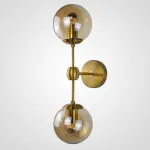 Бра Modo Sconce 2 Globes Gold от ImperiumLoft