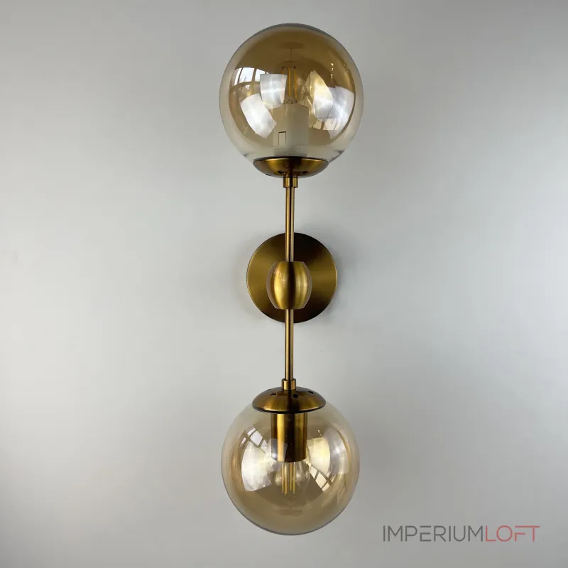 Бра Modo Sconce 2 Globes Gold от ImperiumLoft Бра Modo Sconce 2 Globes Gold от ImperiumLoft