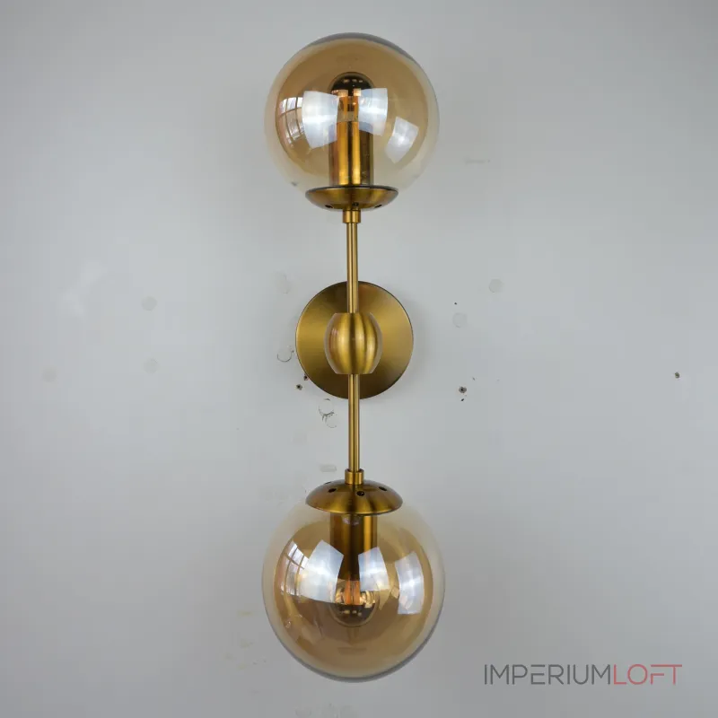 Бра Modo Sconce 2 Globes Gold от ImperiumLoft Бра Modo Sconce 2 Globes Gold от ImperiumLoft