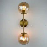Бра Modo Sconce 2 Globes Gold от ImperiumLoft